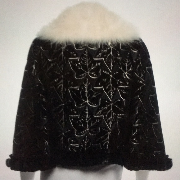 Alexander McQueen velvet and mink Jacket - Picture 3 of 4